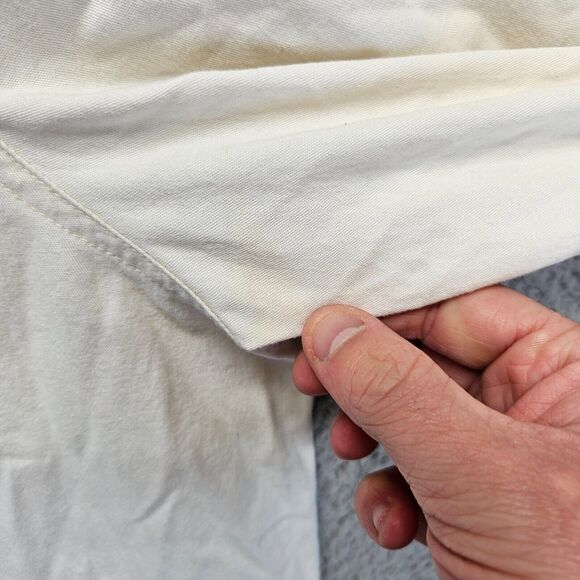 Champion X Urban Outfitters Exclusive Woven Rally Jacket Mens Size Large Cream - Picture 5 of 11